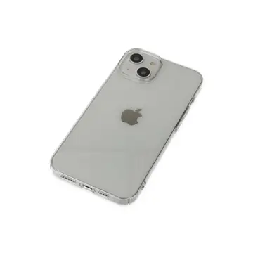 İphone 14 Plus Kılıf Pc Sert Şeffaf Kapak - Şeffaf