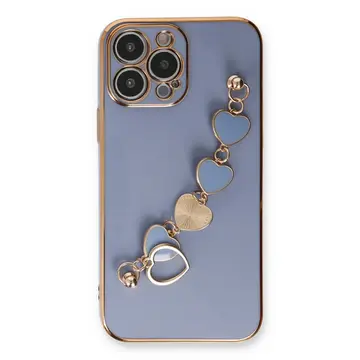 İphone 13 Pro Max Kılıf Esila Silikon - Gri
