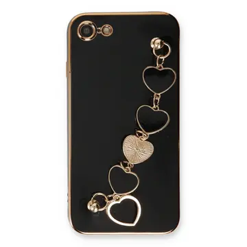 İphone 7 Kılıf Esila Silikon - Siyah
