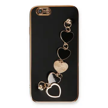 İphone 6 Kılıf Esila Silikon - Siyah