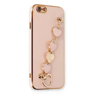 İphone 6 Kılıf Esila Silikon - Pudra