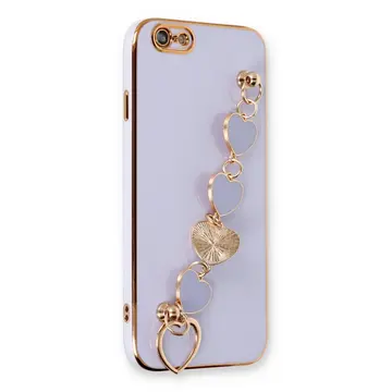 İphone 6 Kılıf Esila Silikon - Lila