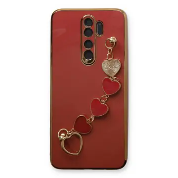 Xiaomi Redmi Note 8 Pro Kılıf Esila Silikon - Kırmızı
