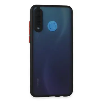 Huawei P30 Lite Kılıf Montreal Silikon Kapak - Siyah