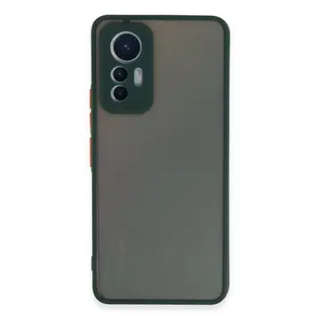 Xiaomi Mi 12 Lite Kılıf Montreal Silikon Kapak - Yeşil