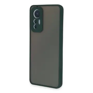 Xiaomi Mi 12 Lite Kılıf Montreal Silikon Kapak - Yeşil