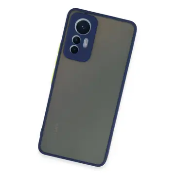 Xiaomi Mi 12 Lite Kılıf Montreal Silikon Kapak - Lacivert