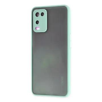 Oppo A54 4g Kılıf Montreal Silikon Kapak - Turkuaz