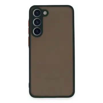 Samsung Galaxy S23 Plus Kılıf Montreal Silikon Kapak - Yeşil