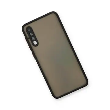 Samsung Galaxy A30s Kılıf Montreal Silikon Kapak - Siyah
