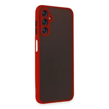 Samsung Galaxy A14 4g Kılıf Montreal Silikon Kapak - Kırmızı