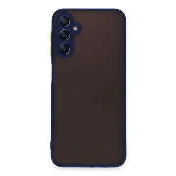 Samsung Galaxy A14 4g Kılıf Montreal Silikon Kapak - Lacivert
