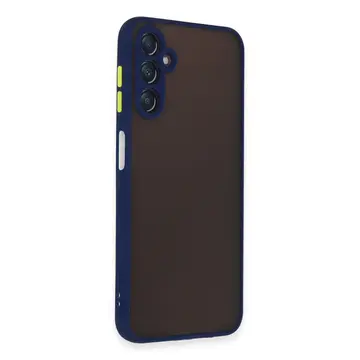Samsung Galaxy A14 4g Kılıf Montreal Silikon Kapak - Lacivert