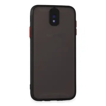 Samsung Galaxy J7 Pro / J730 Kılıf Montreal Silikon Kapak - Siyah
