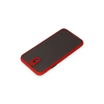 Samsung Galaxy J7 Pro / J730 Kılıf Montreal Silikon Kapak - Kırmızı