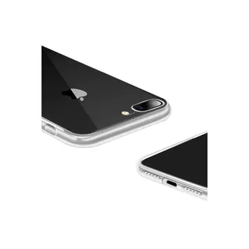 İphone 8 Plus Kılıf Lüx Şeffaf Silikon