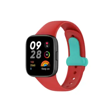 Xiaomi Redmi Watch 3 Origin Silikon Kordon - Kırmızı
