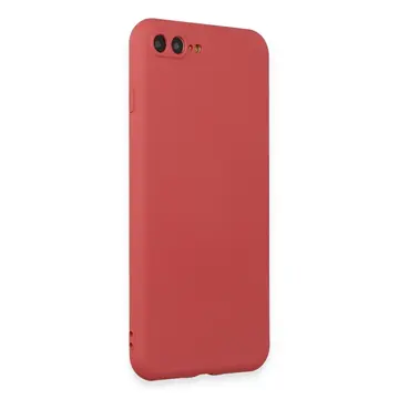 İphone 7 Plus Kılıf First Silikon - Kiremit
