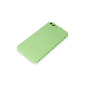 İphone 7 Plus Kılıf First Silikon - Açık Yeşil