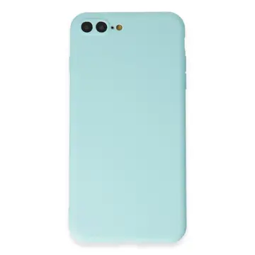 İphone 7 Plus Kılıf First Silikon - Turkuaz