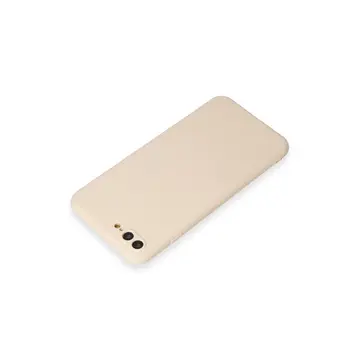 İphone 7 Plus Kılıf First Silikon - Krem