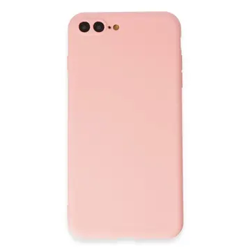 İphone 7 Plus Kılıf First Silikon - Pudra