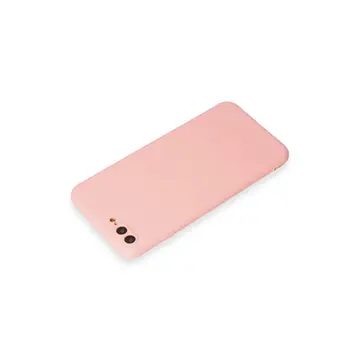 İphone 7 Plus Kılıf First Silikon - Pudra