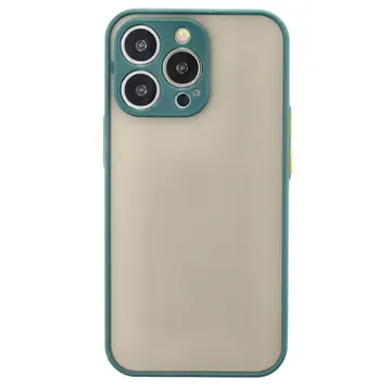 İphone 14 Pro Max Kılıf Montreal Silikon Kapak - Yeşil