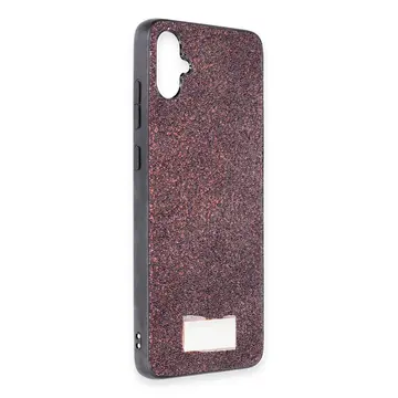 Onegif Samsung Galaxy A05 Bright Simli Kapak - Derin Mor