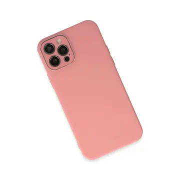 İphone 12 Pro Max Kılıf Lansman Glass Kapak - Pembe