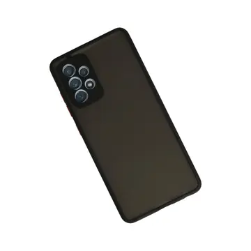 Samsung Galaxy A72 Kılıf Montreal Silikon Kapak - Siyah