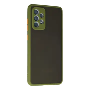 Samsung Galaxy A72 Kılıf Montreal Silikon Kapak - Yeşil