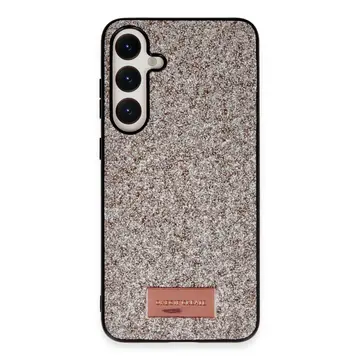 Onegif Samsung Galaxy A55 5g Bright Simli Kapak - Gold