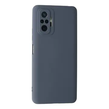 Xiaomi Redmi Note 10 Pro Kılıf Nano İçi Kadife Silikon - Gri