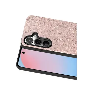 Onegif Samsung Galaxy S24 Bright Simli Kapak - Pembe