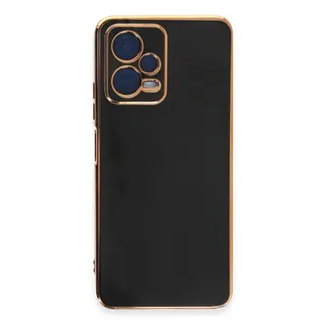 Xiaomi Poco X5 5g Kılıf Volet Silikon - Siyah