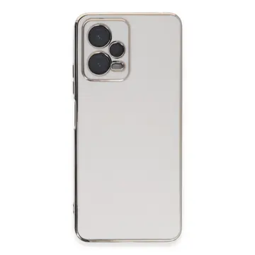 Xiaomi Poco X5 5g Kılıf Volet Silikon - Beyaz