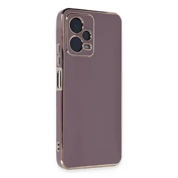 Xiaomi Poco X5 5g Kılıf Volet Silikon - Mor