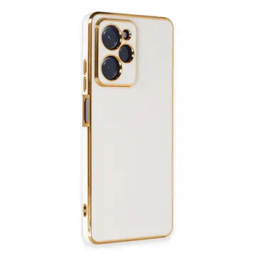 Xiaomi Poco X5 Pro 5g Kılıf Volet Silikon - Beyaz