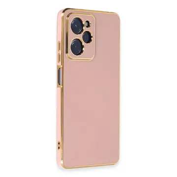 Xiaomi Poco X5 Pro 5g Kılıf Volet Silikon - Pembe