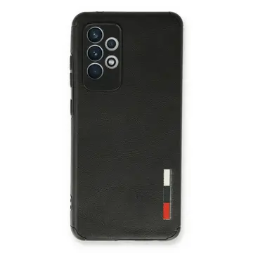 Samsung Galaxy A53 5g Kılıf Loop Deri Silikon - Siyah