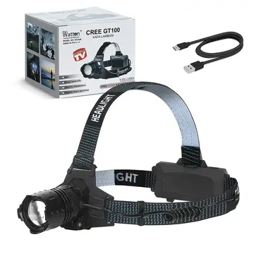 Gt100 Led Şarjlı Kafa Lambası