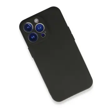 İphone 14 Pro Max Kılıf First Silikon - Siyah