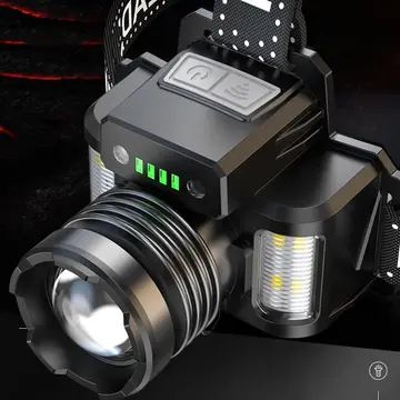 Sensörlü Cree Tg Led  Şarjlı Kafa Lambası
