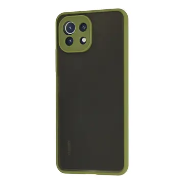 Xiaomi Mi 11 Lite Kılıf Montreal Silikon Kapak - Açık Yeşil