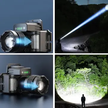 Sensörlü Cree Tg Led  Şarjlı Kafa Lambası
