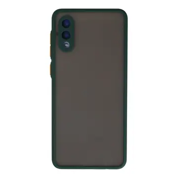 Samsung Galaxy A02 Kılıf Montreal Silikon Kapak - Yeşil