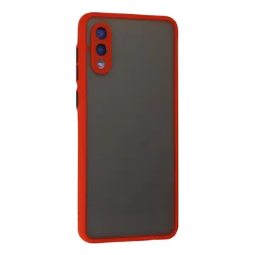 Samsung Galaxy A02 Kılıf Montreal Silikon Kapak - Kırmızı