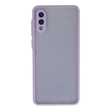 Samsung Galaxy A02 Kılıf Montreal Silikon Kapak - Mor