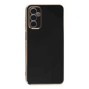 Samsung Galaxy M23 Kılıf Volet Silikon - Siyah